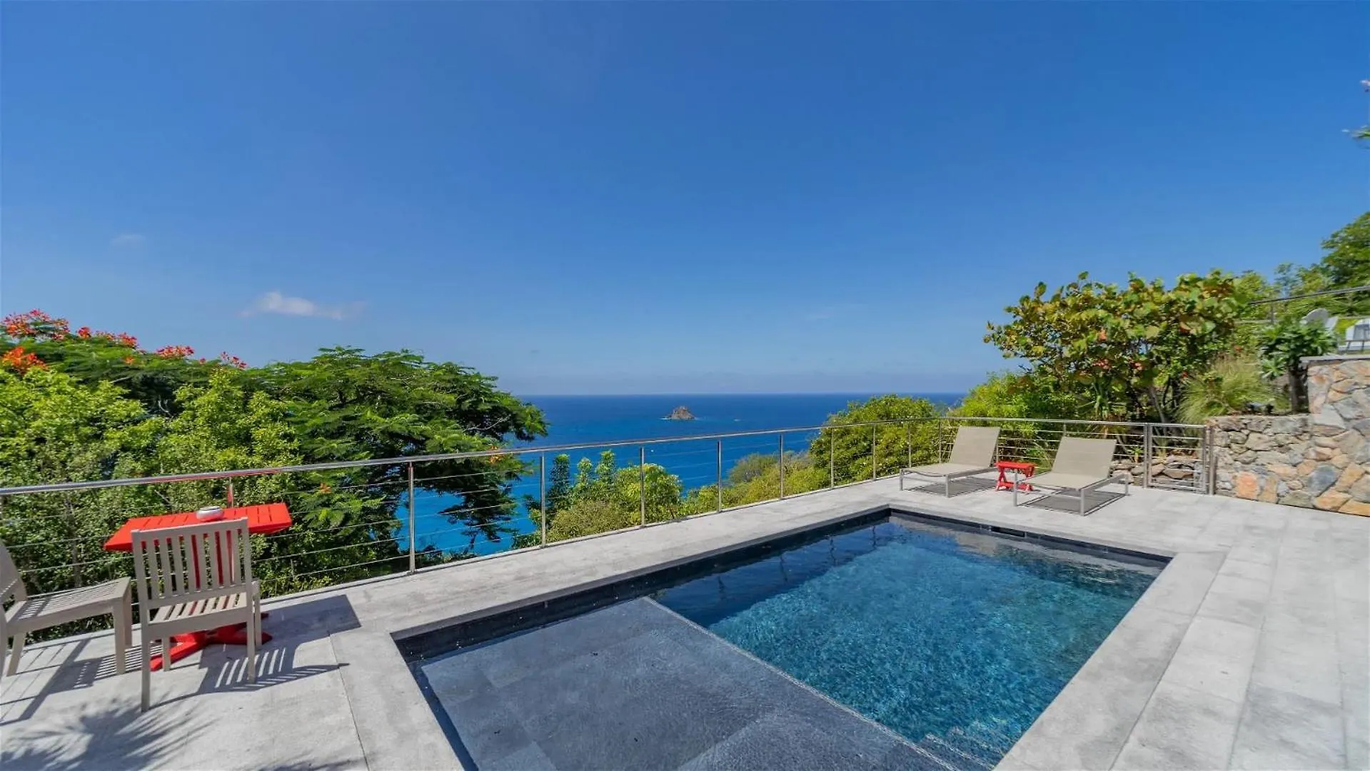 Spacious Villa With Glowing Sunset View St. Barthelemy サン・バルテルミー島
