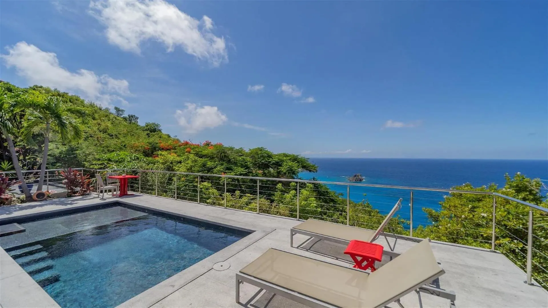 Spacious Villa With Glowing Sunset View St. Barthelemy