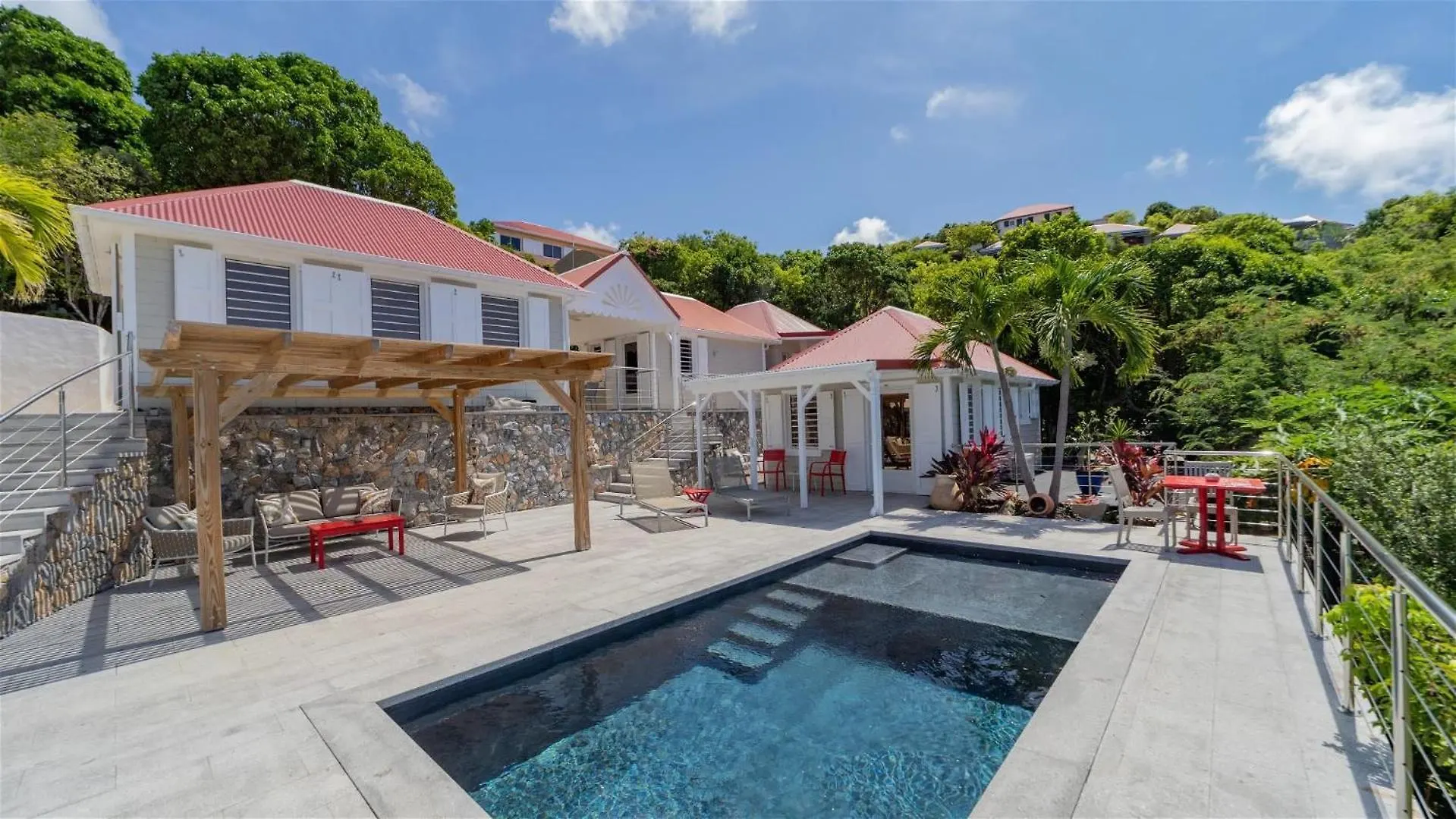 Spacious Villa With Glowing Sunset View St. Barthelemy